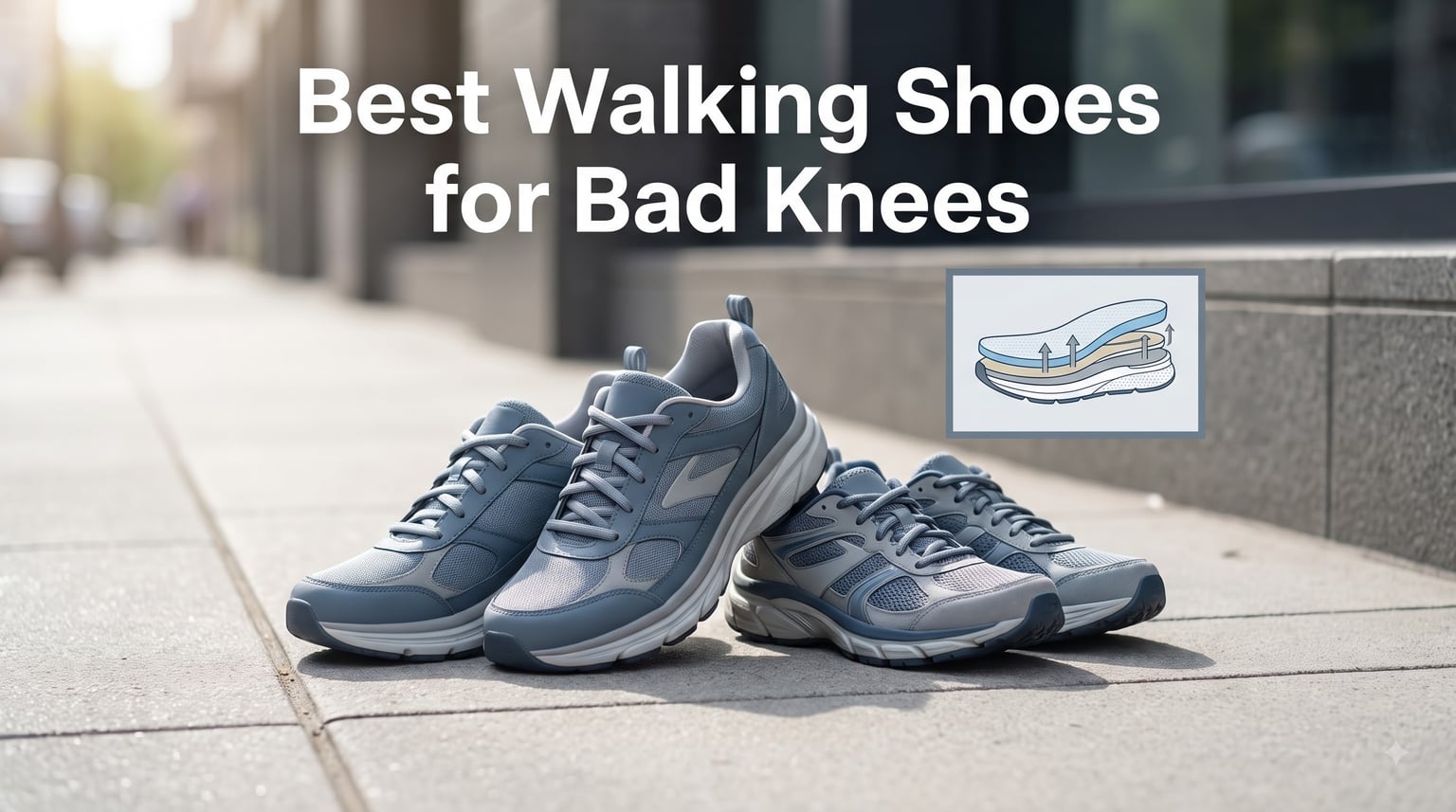 Best Walking Shoes for Bad Knees