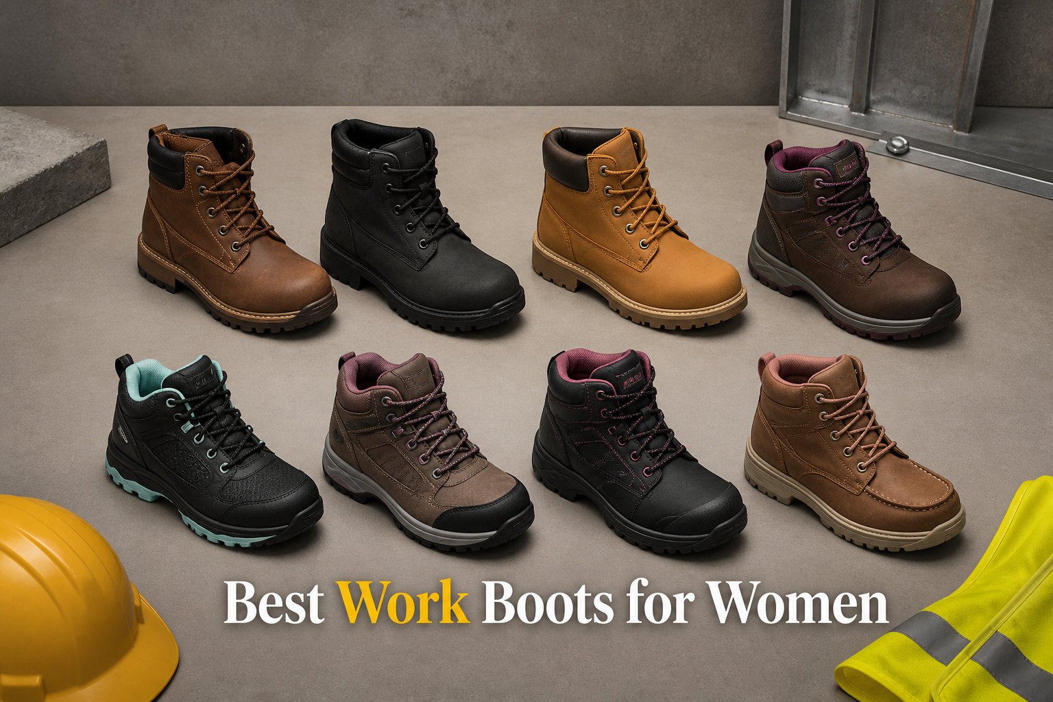 Best Work Boots for Women