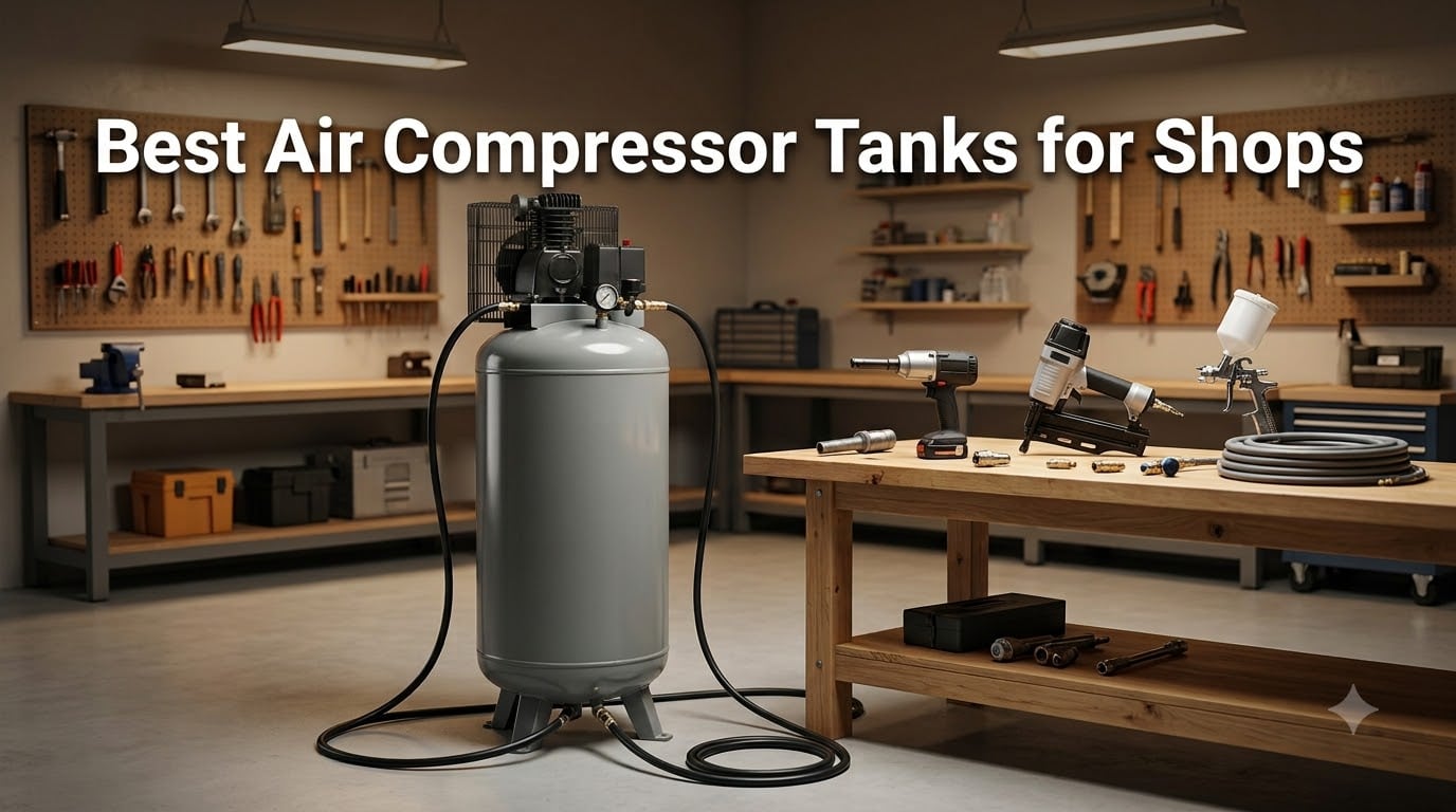 Best Air Compressor Tanks for Shops