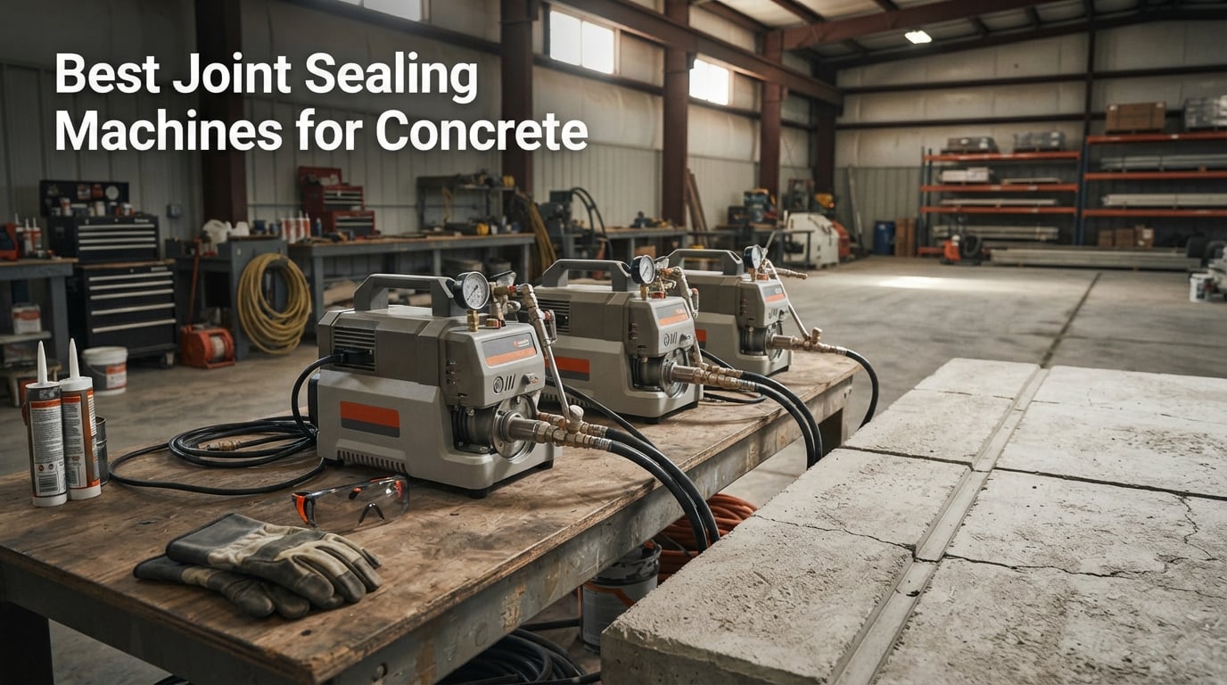 Best Joint Sealing Machines for Concrete