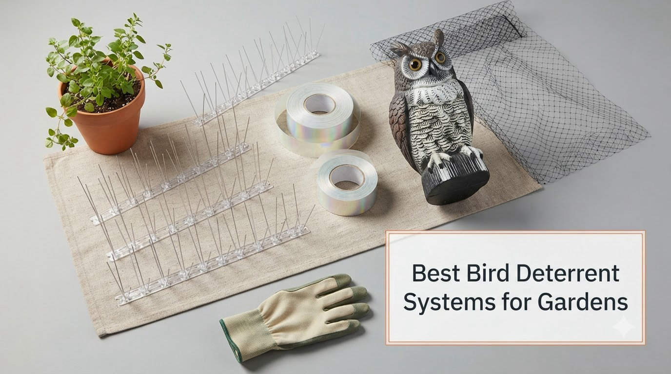 Best Bird Deterrent Systems for Gardens