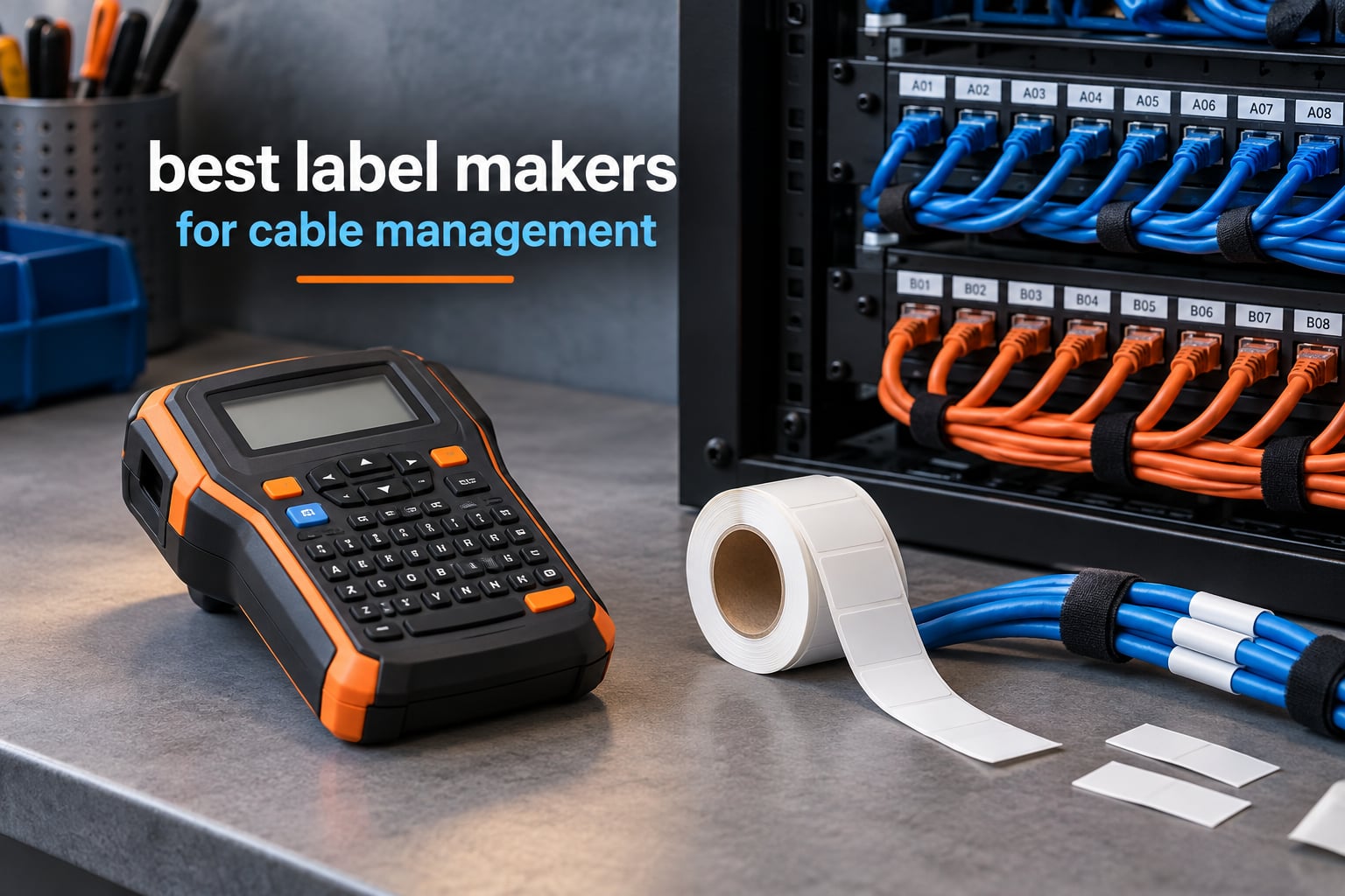 best label makers for cable management