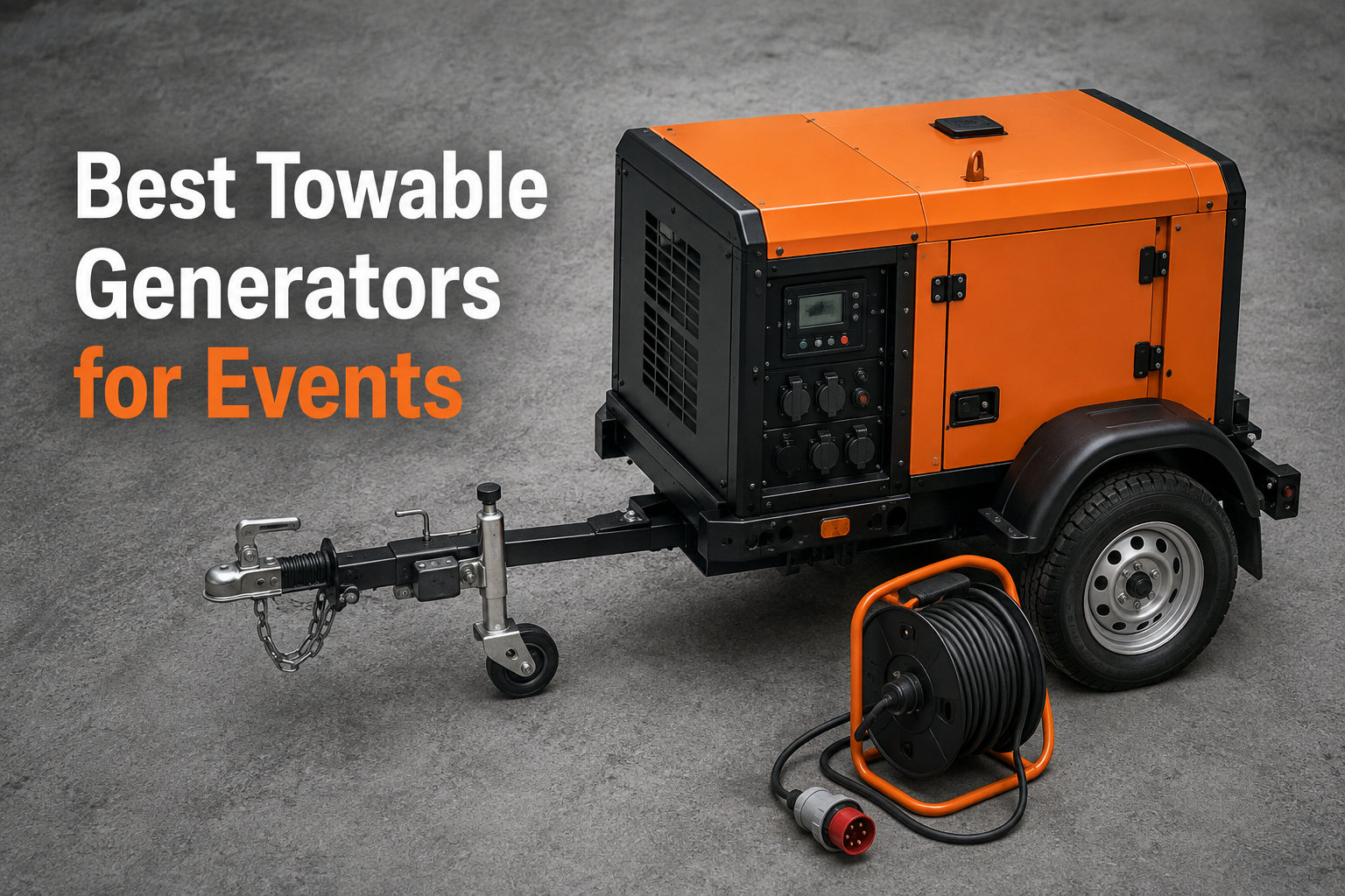 Best Towable Generators for Events