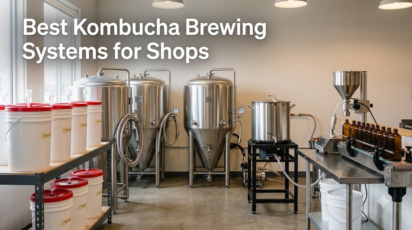 Best Kombucha Brewing Systems for Shops