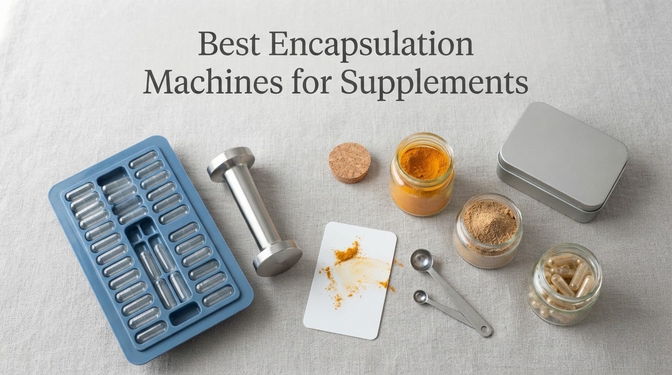 Best Encapsulation Machines for Supplements