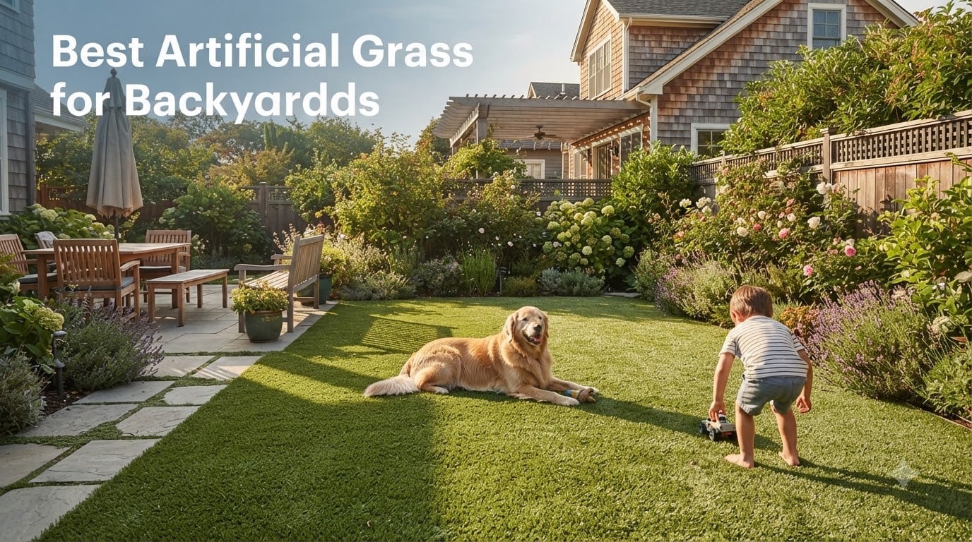 Best Artificial Grass for Backyards