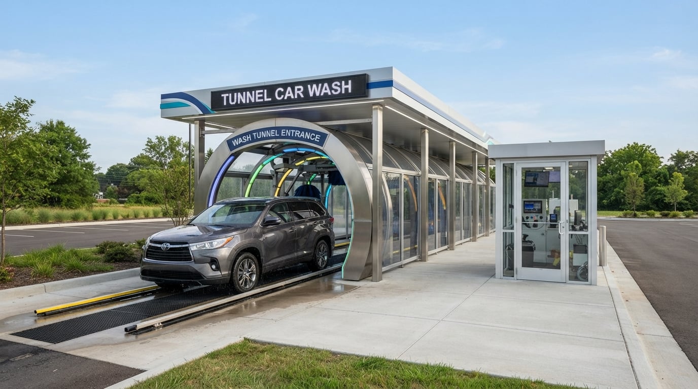 Best Tunnel Car Wash Systems for Stations