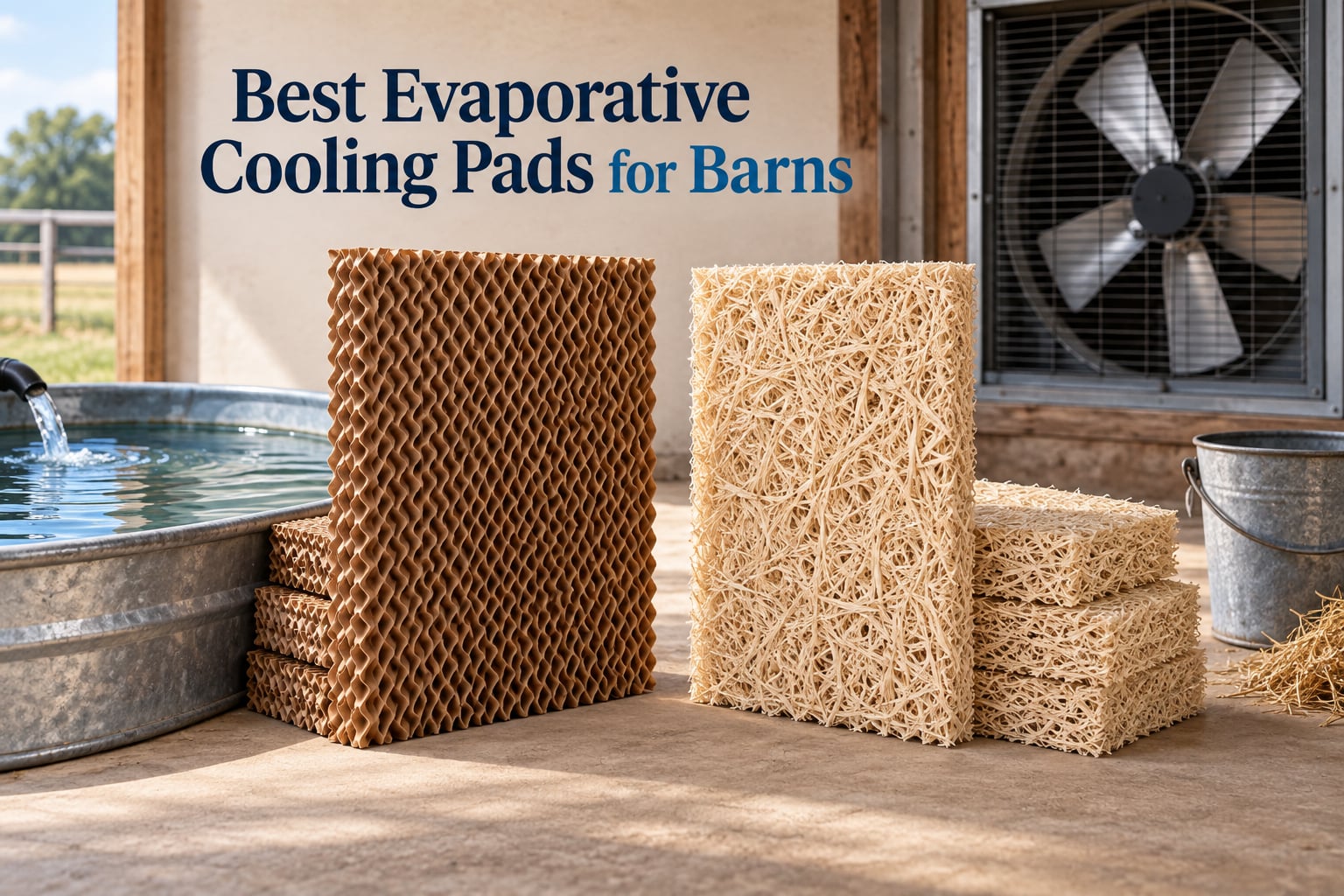 Best Evaporative Cooling Pads for Barns