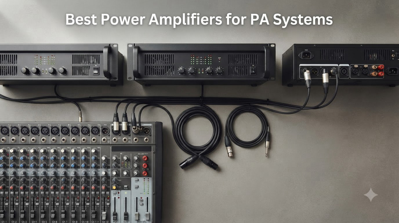 Best Power Amplifiers for PA Systems