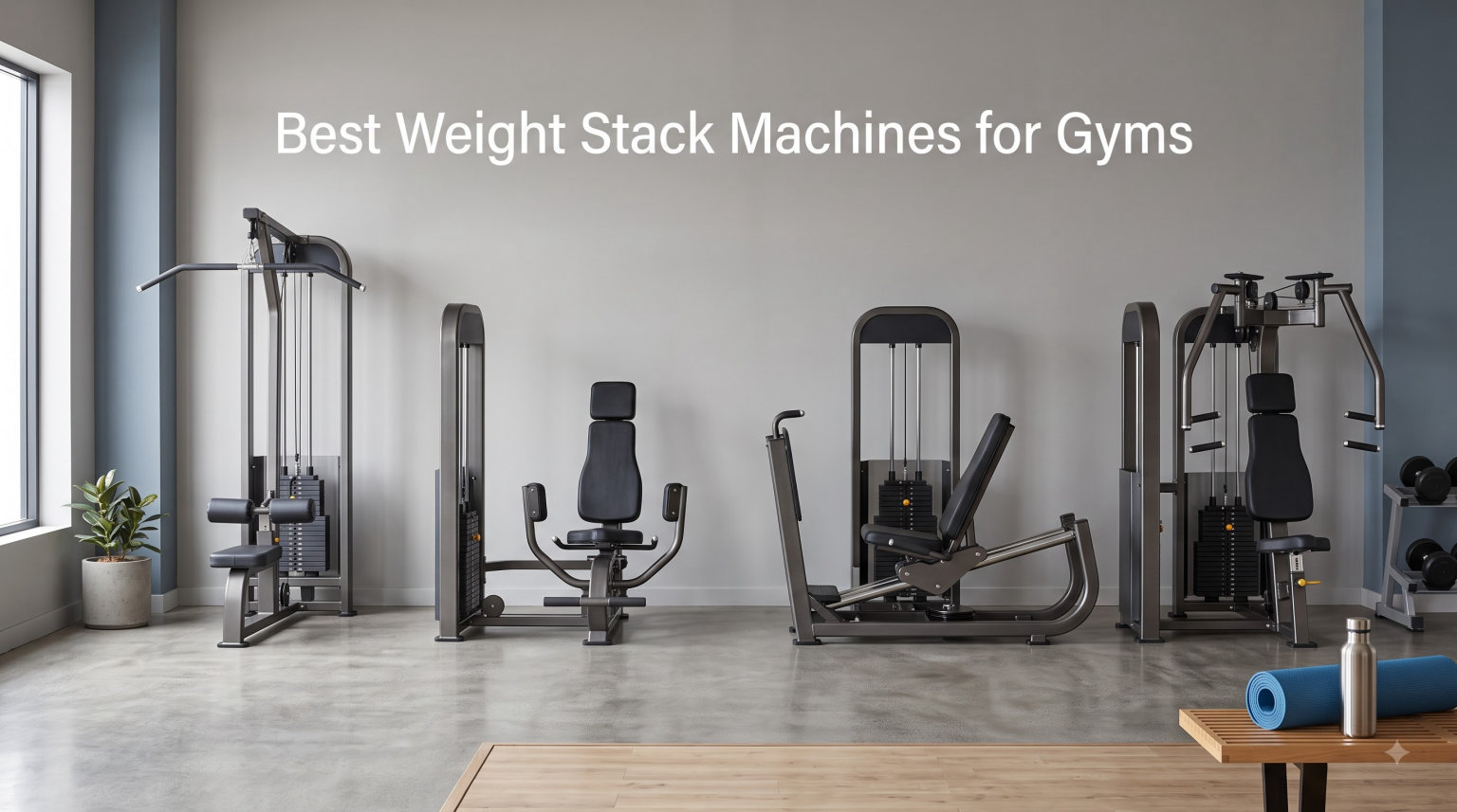 Best Weight Stack Machines for Gyms