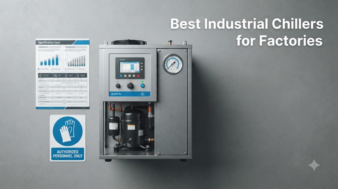 Best Industrial Chillers for Factories