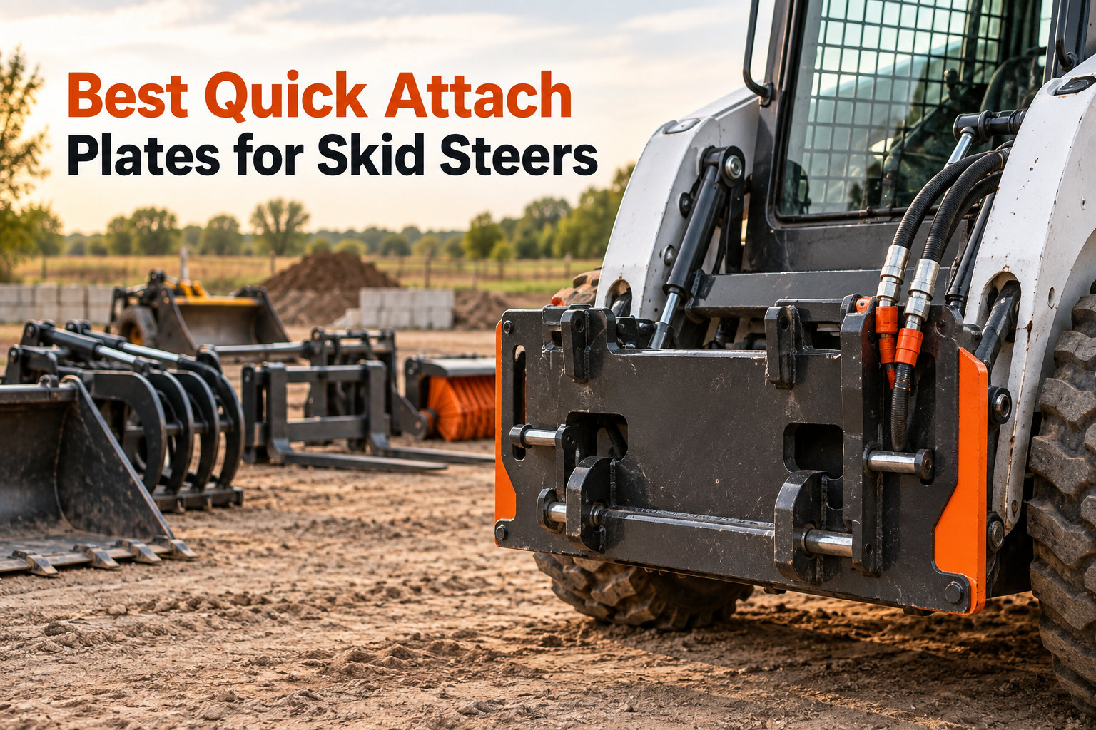 Best Quick Attach Plates for Skid Steers