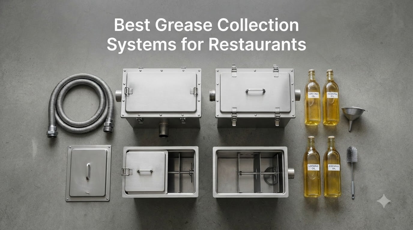 Best Grease Collection Systems for Restaurants