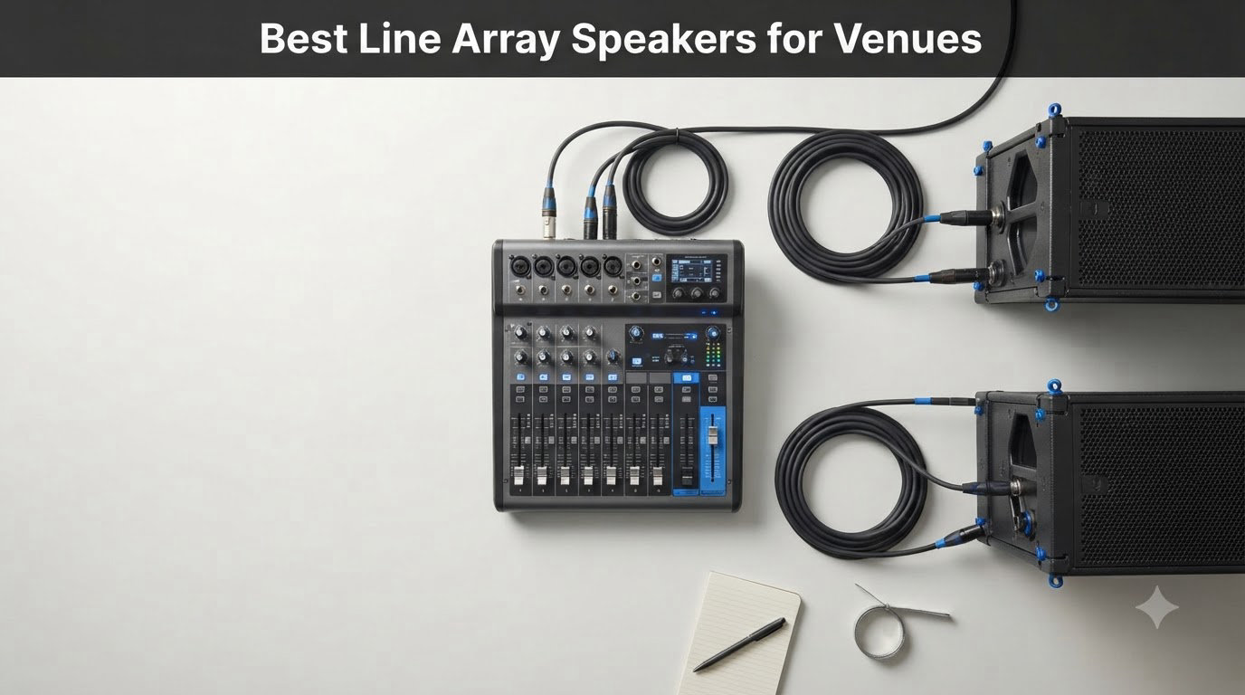 Best Line Array Speakers for Venues