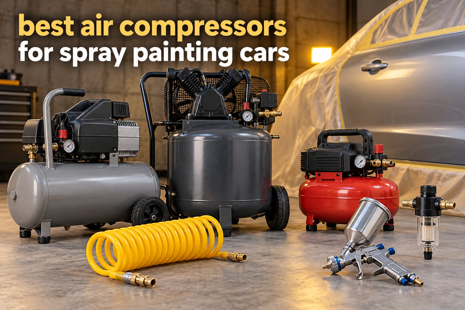 best air compressors for spray painting cars