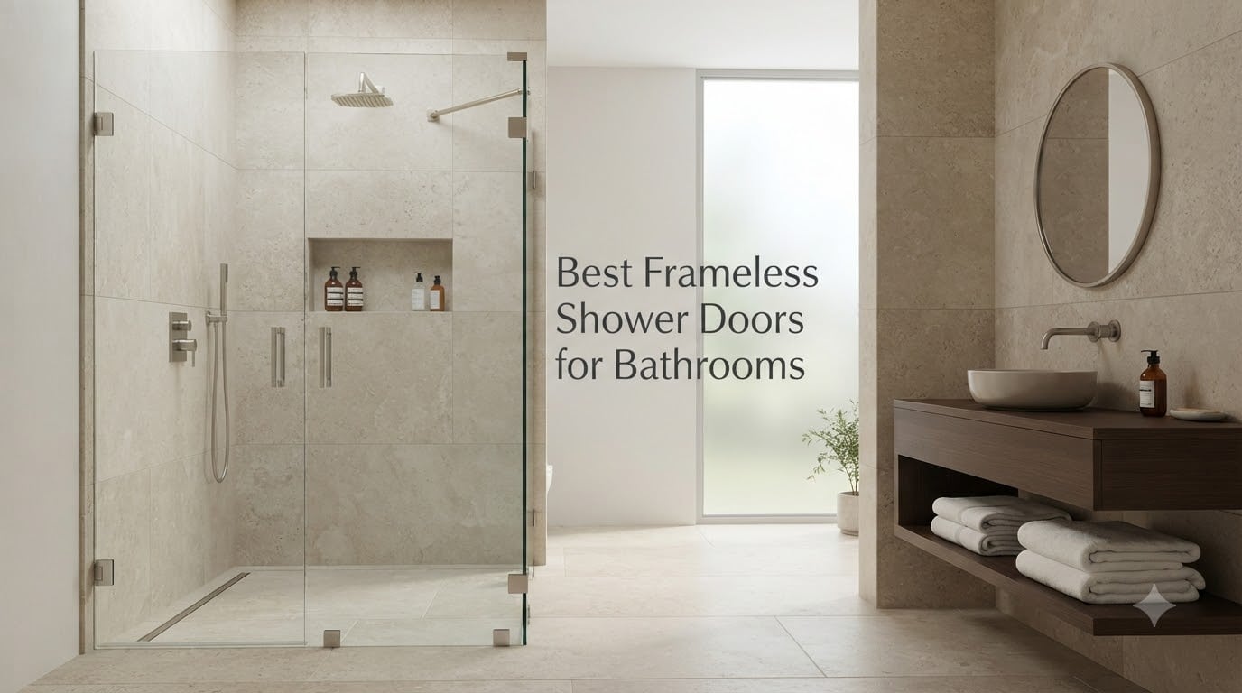 Best Frameless Shower Doors for Bathrooms