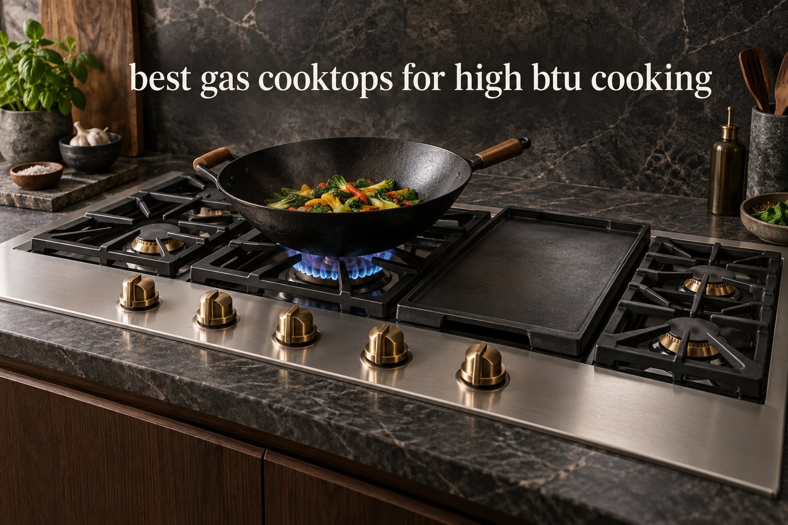 best gas cooktops for high btu cooking