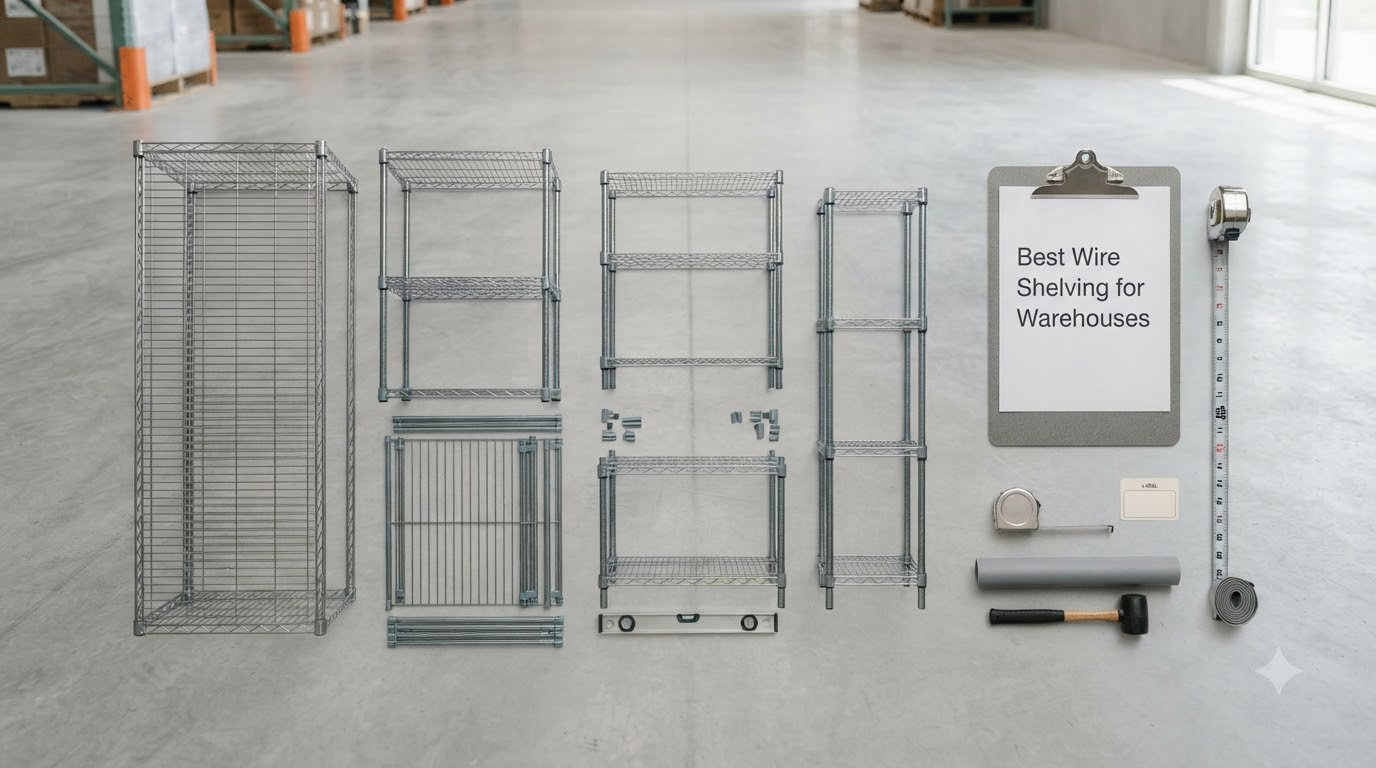 Best Wire Shelving for Warehouses