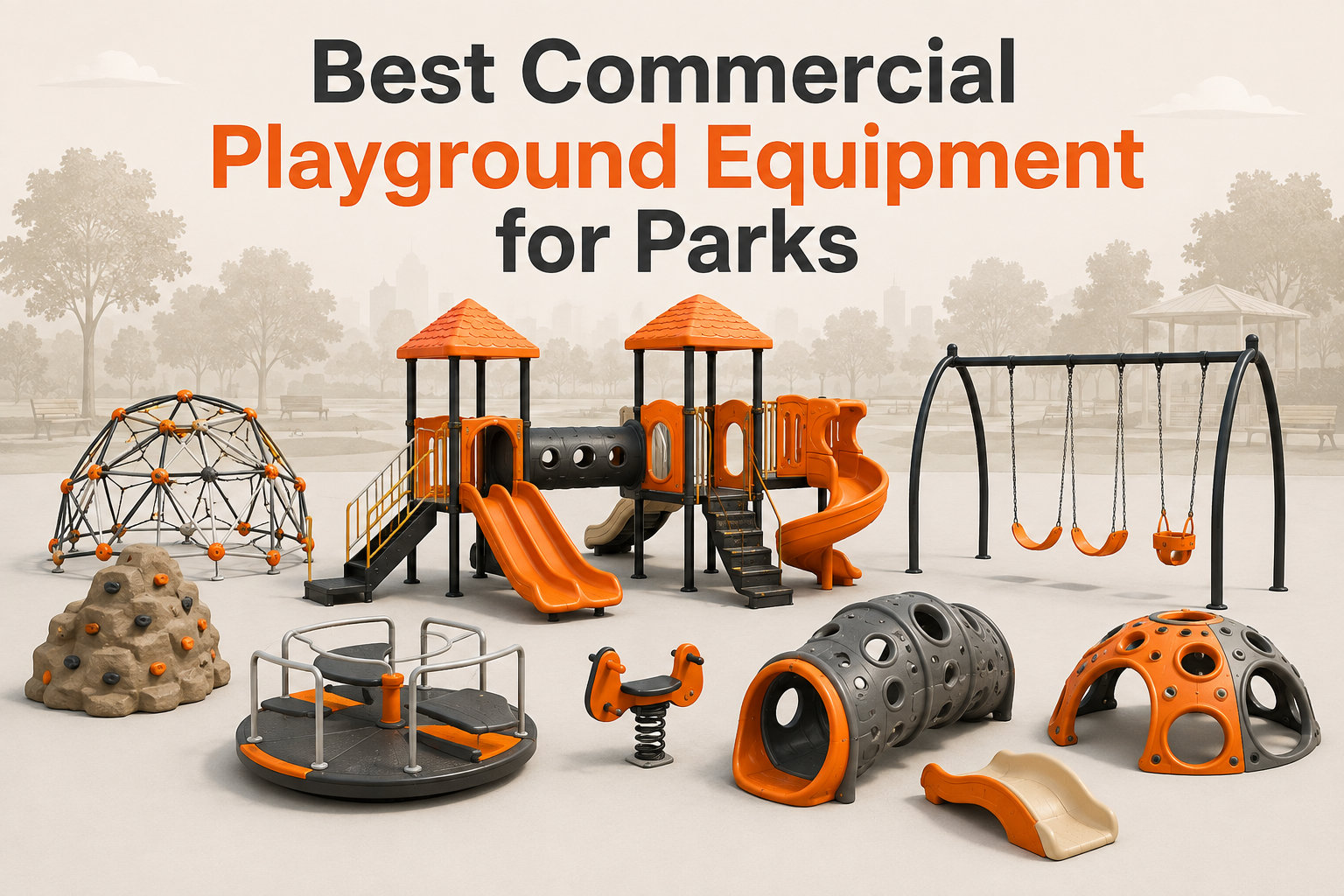 Best Commercial Playground Equipment for Parks