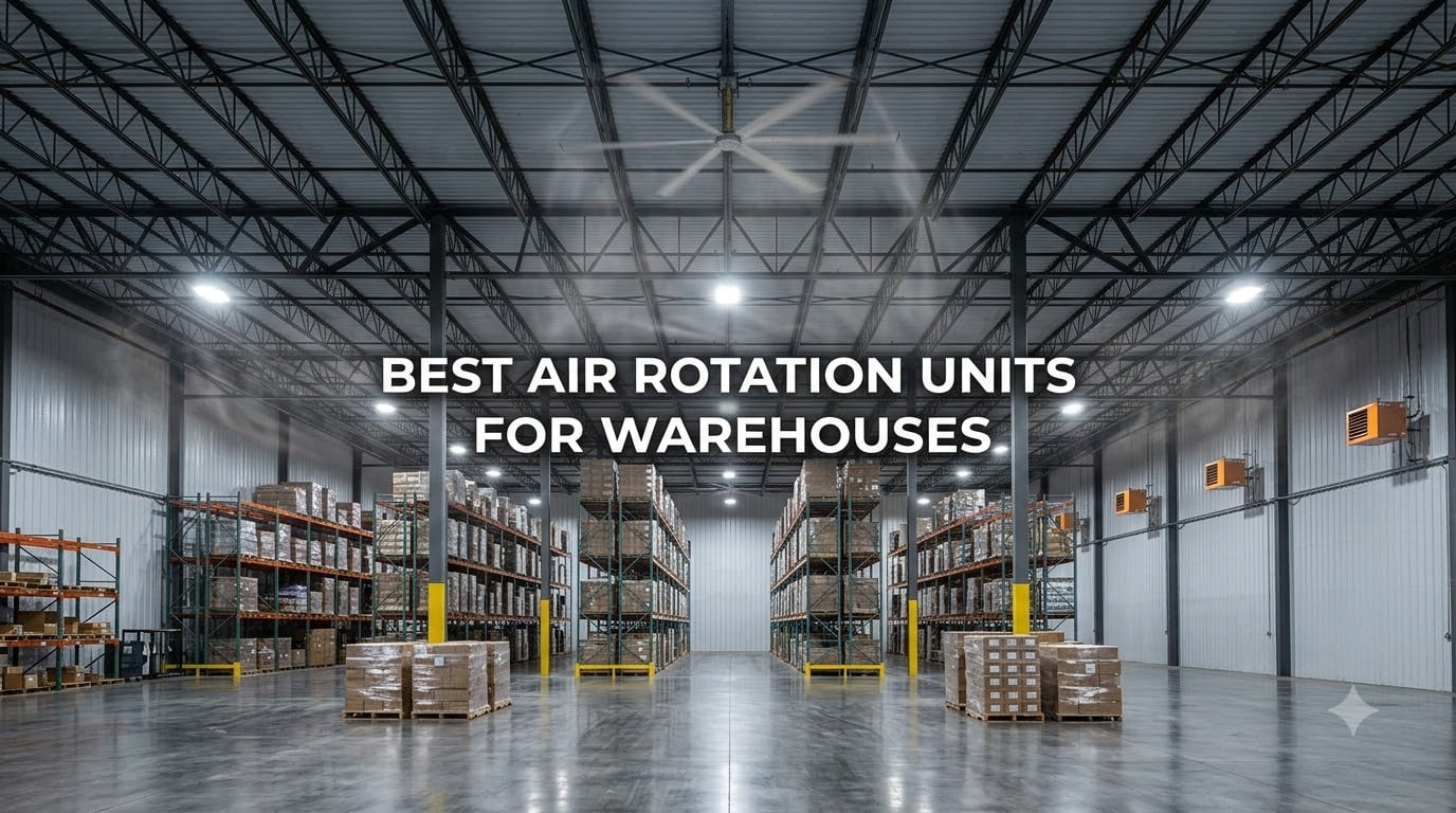 Best Air Rotation Units for Warehouses