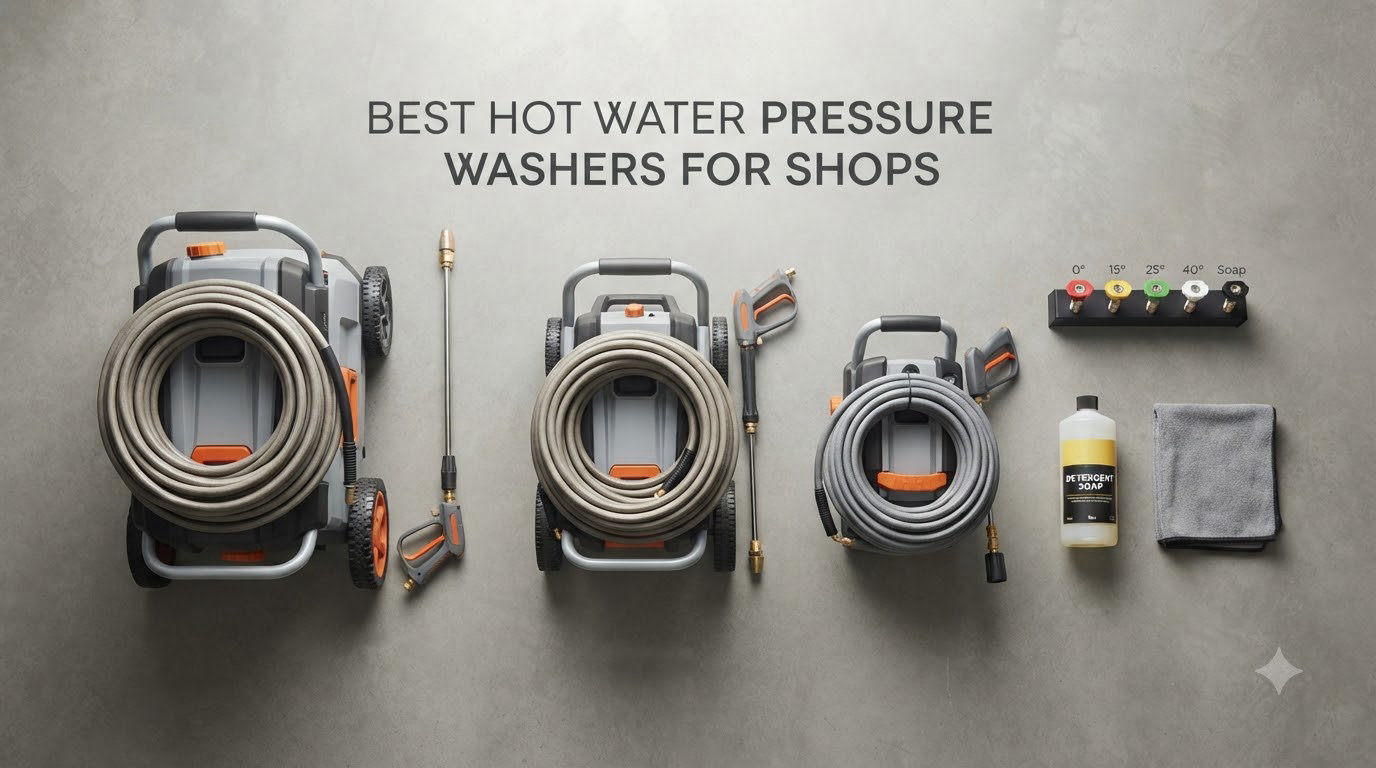 Best Hot Water Pressure Washers for Shops