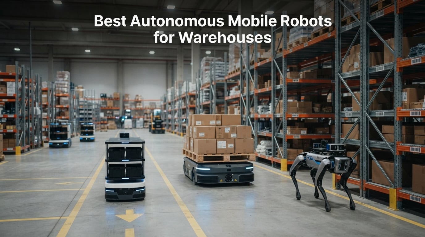 Best Autonomous Mobile Robots for Warehouses