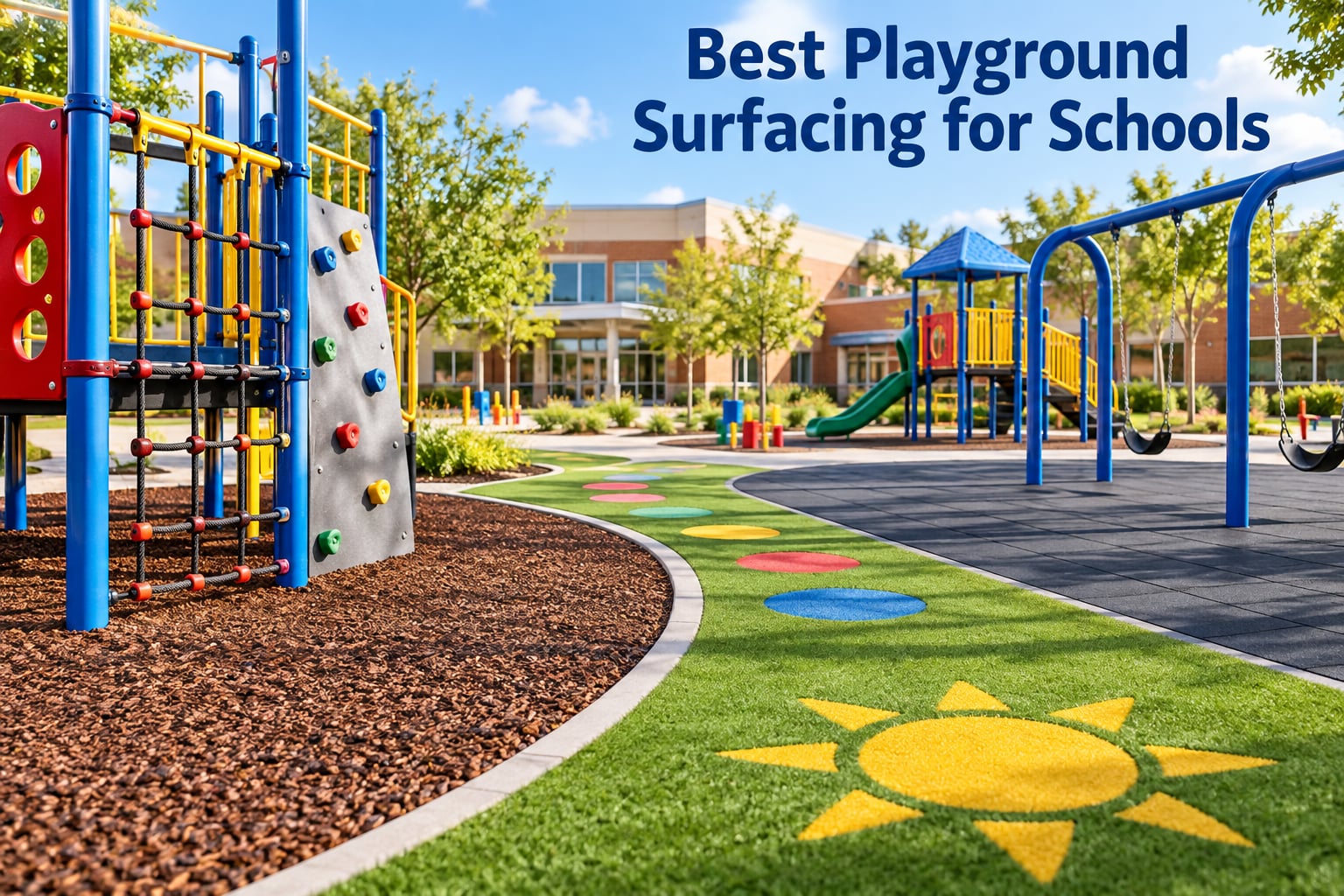 Best Playground Surfacing for Schools