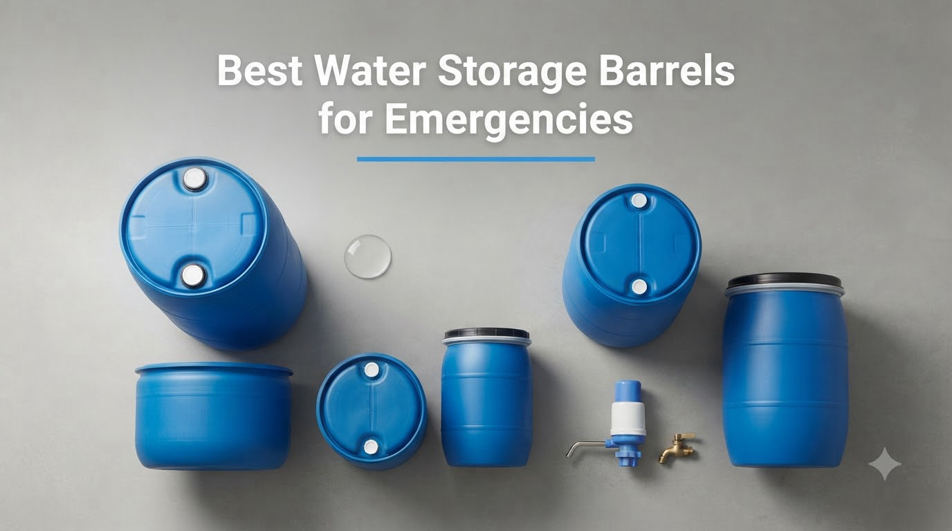 Best Water Storage Barrels for Emergencies