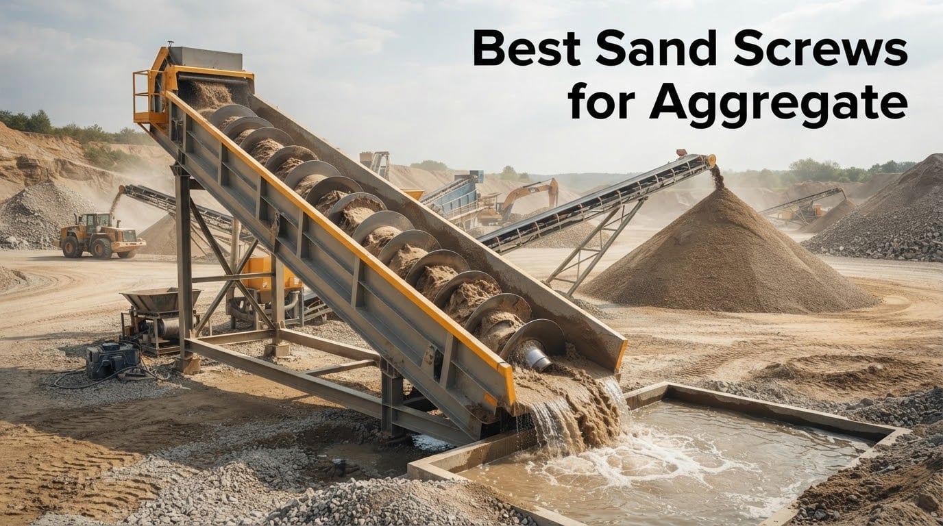 Best Sand Screws for Aggregate