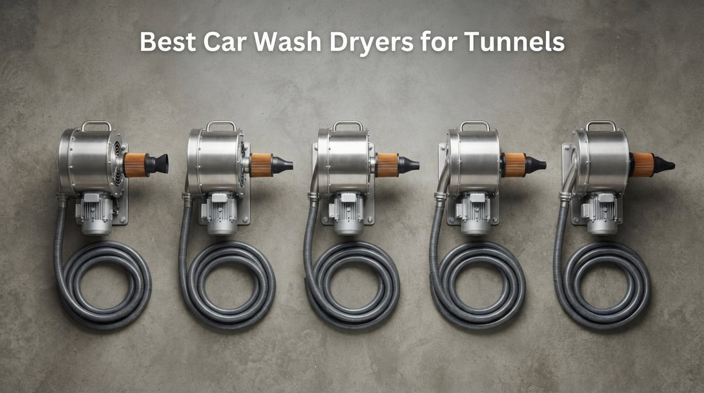 Best Car Wash Dryers for Tunnels