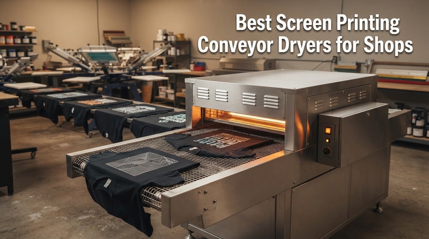 Best Screen Printing Conveyor Dryers for Shops
