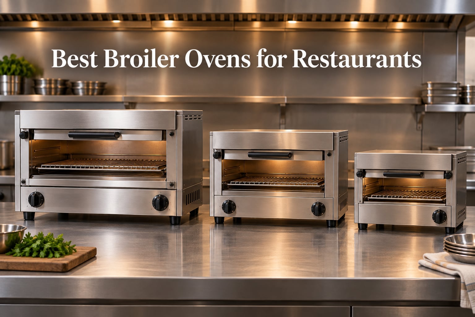 Best Broiler Ovens for Restaurants