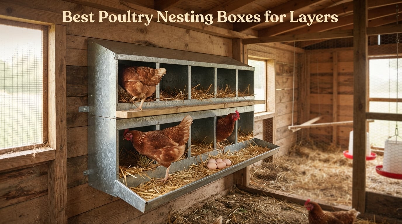 Best Poultry Nesting Boxes for Layers