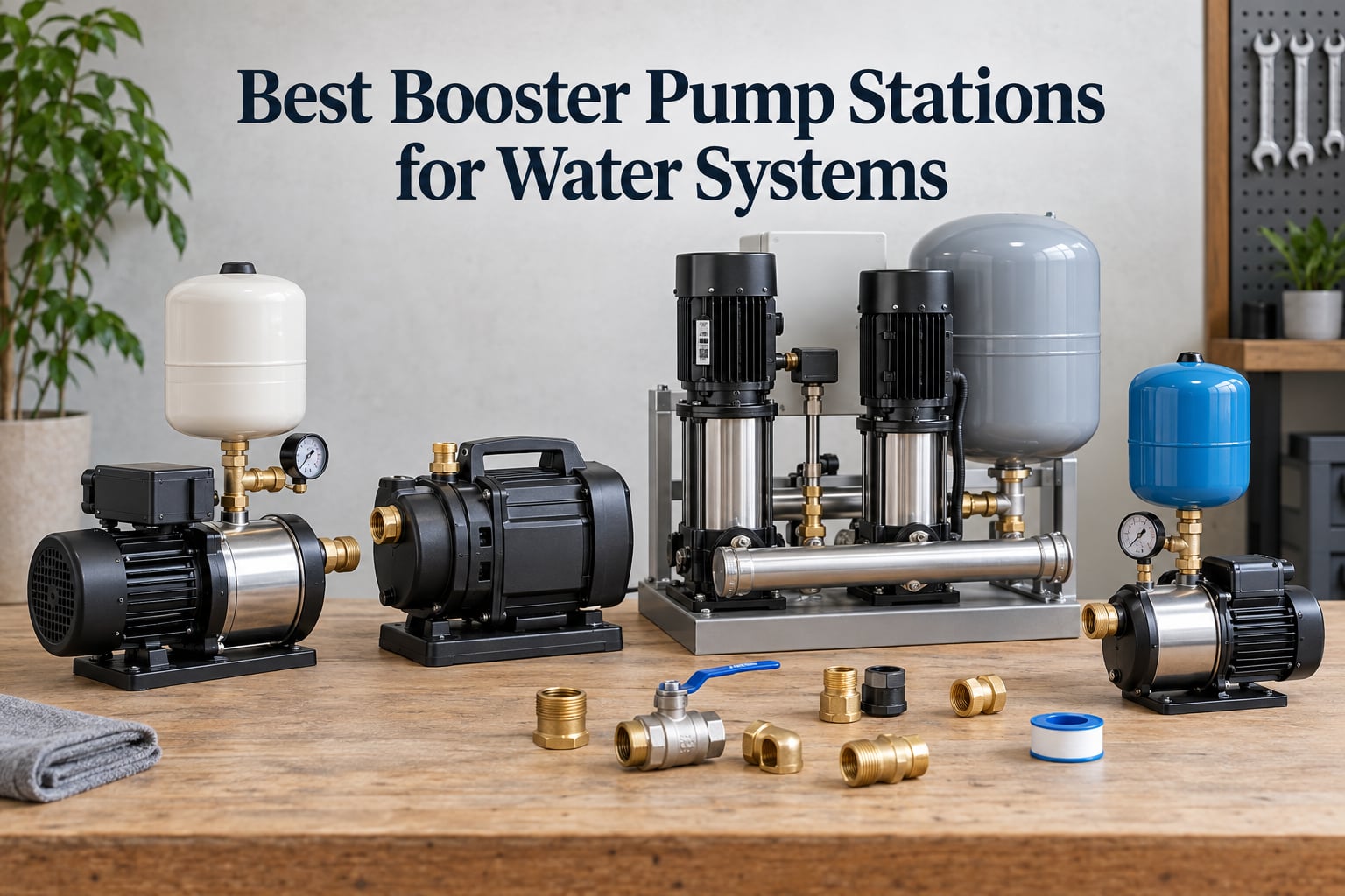 Best Booster Pump Stations for Water Systems