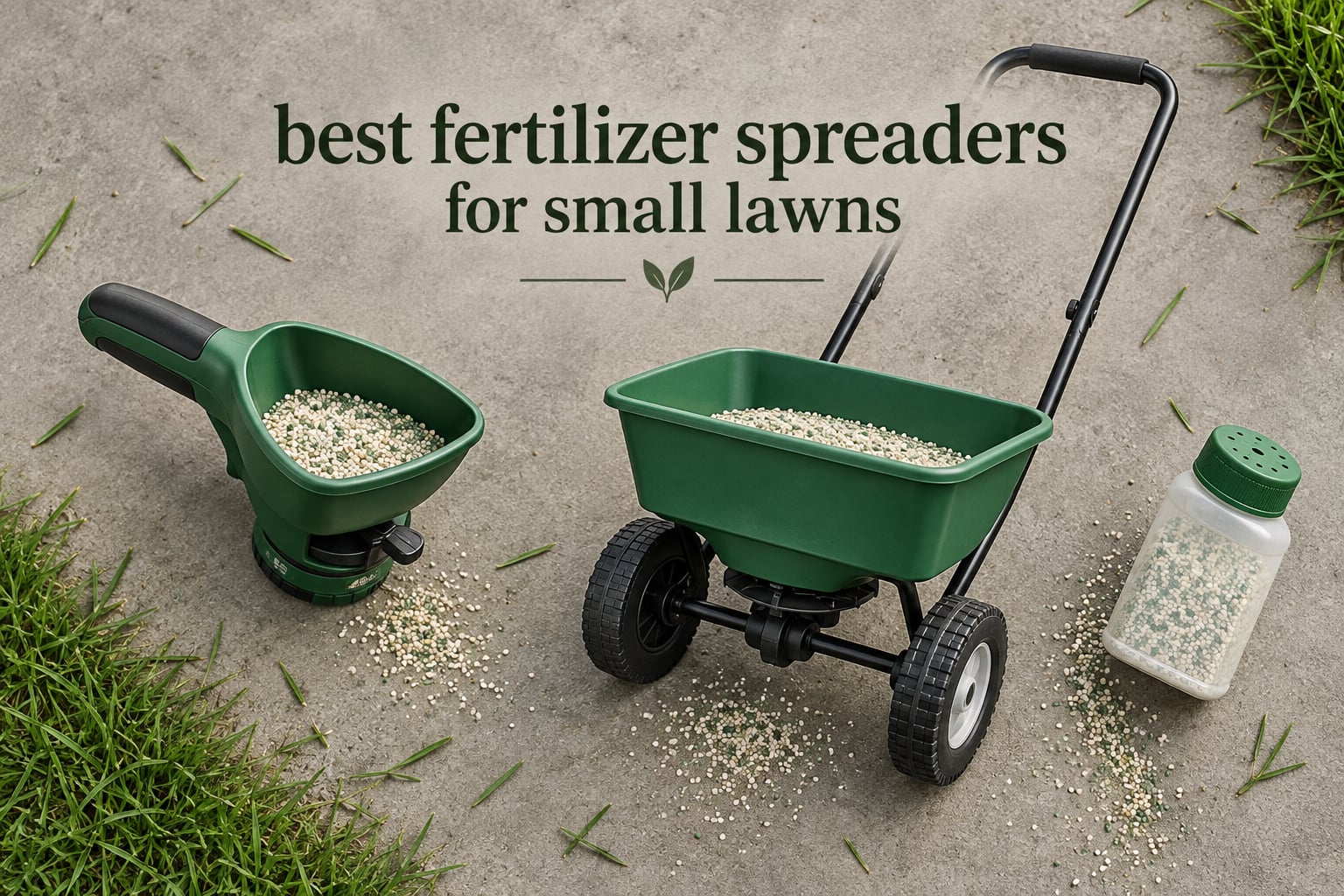 best fertilizer spreaders for small lawns