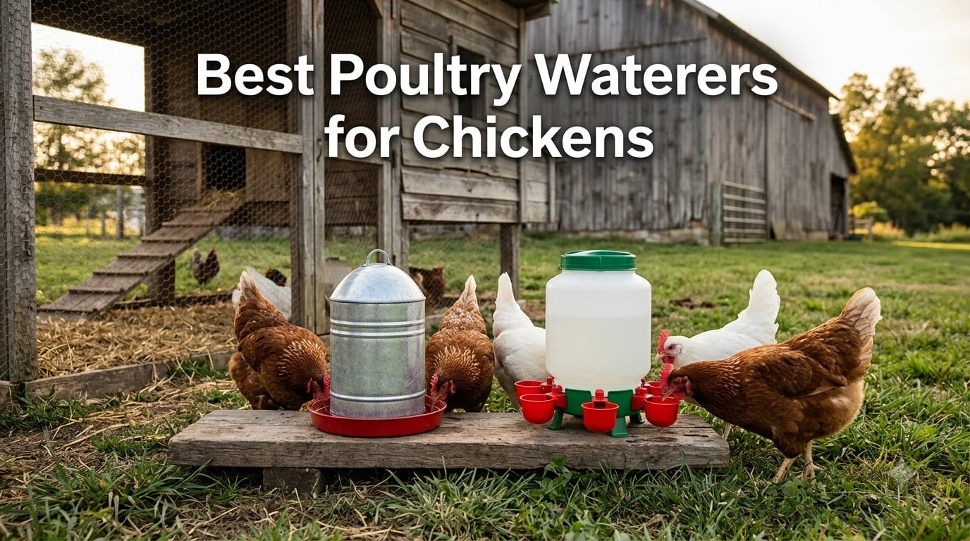 Best Poultry Waterers for Chickens