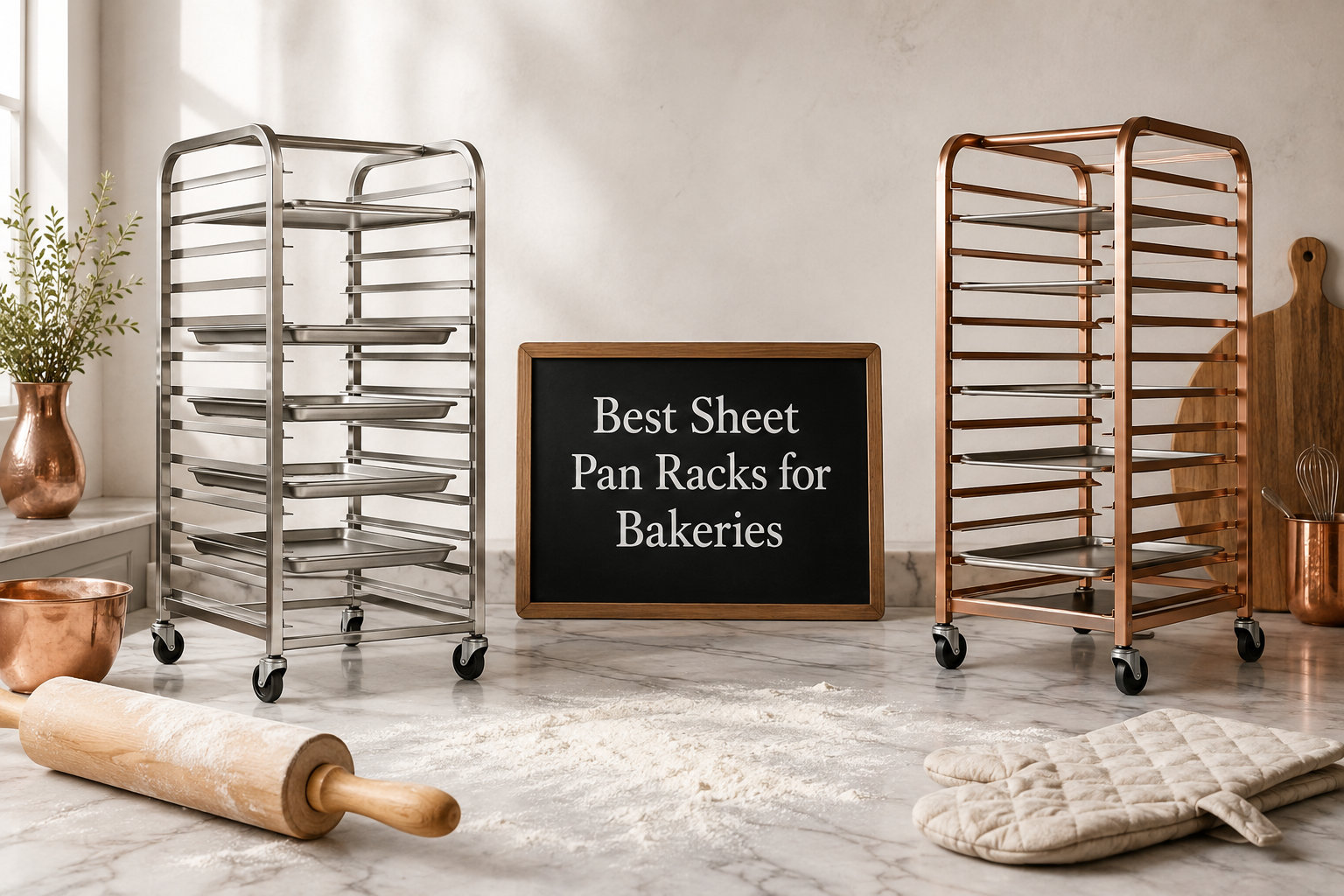 Best Sheet Pan Racks for Bakeries