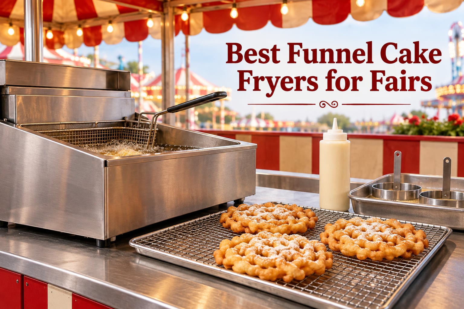 Best Funnel Cake Fryers for Fairs