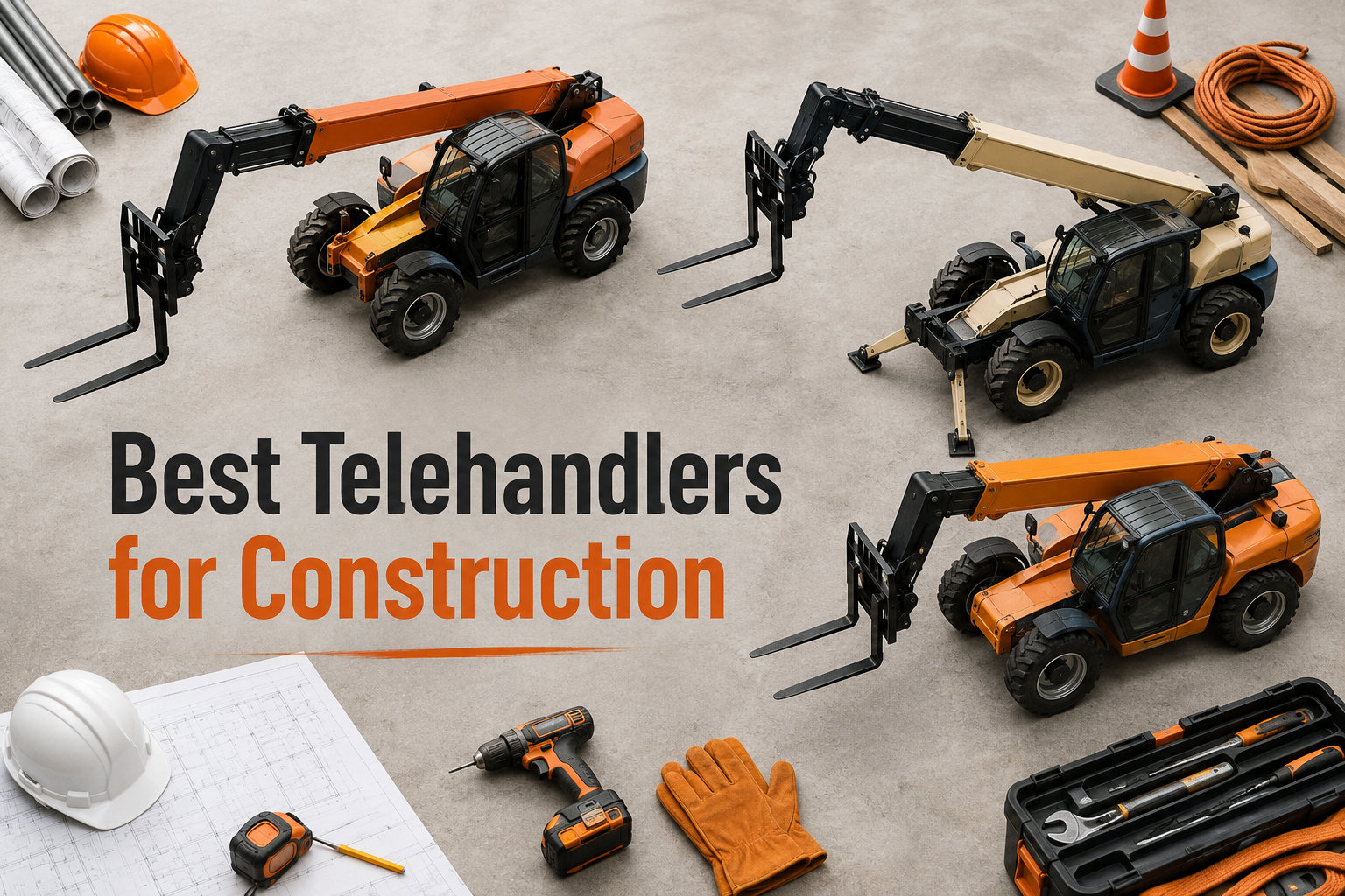 Best Telehandlers for Construction