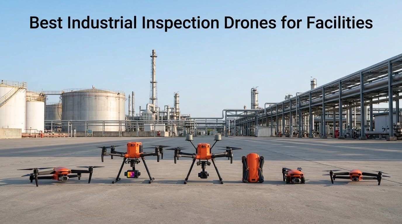 Best Industrial Inspection Drones for Facilities