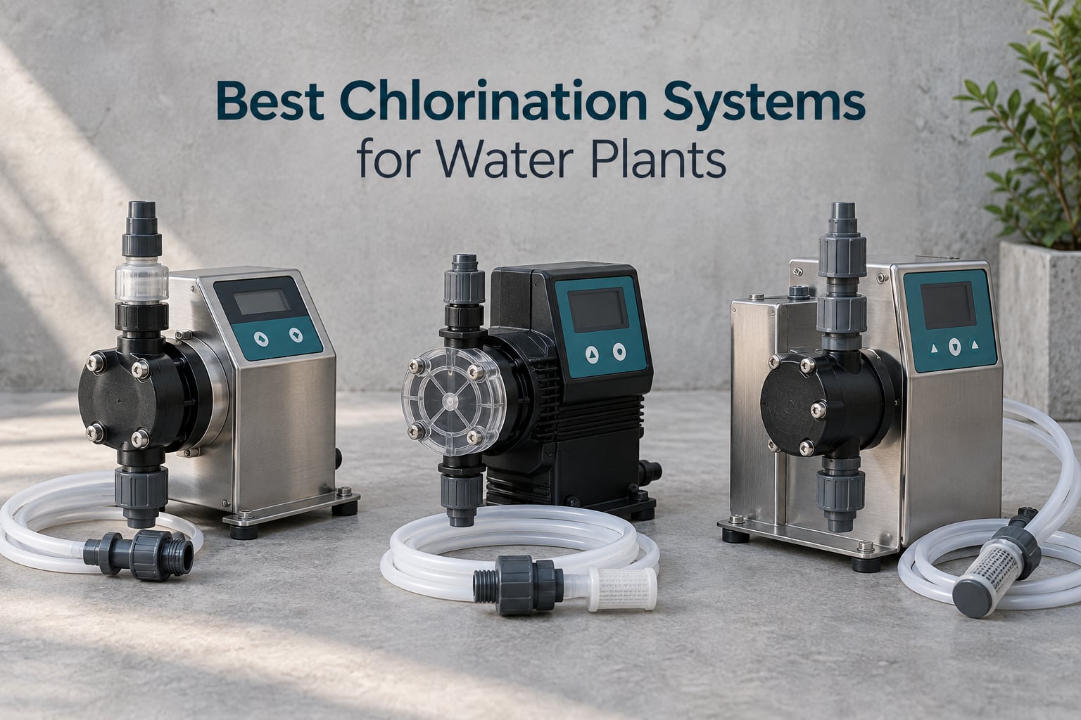 Best Chlorination Systems for Water Plants
