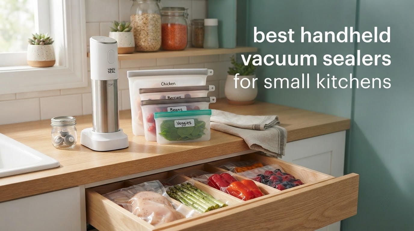 best handheld vacuum sealers for small kitchens