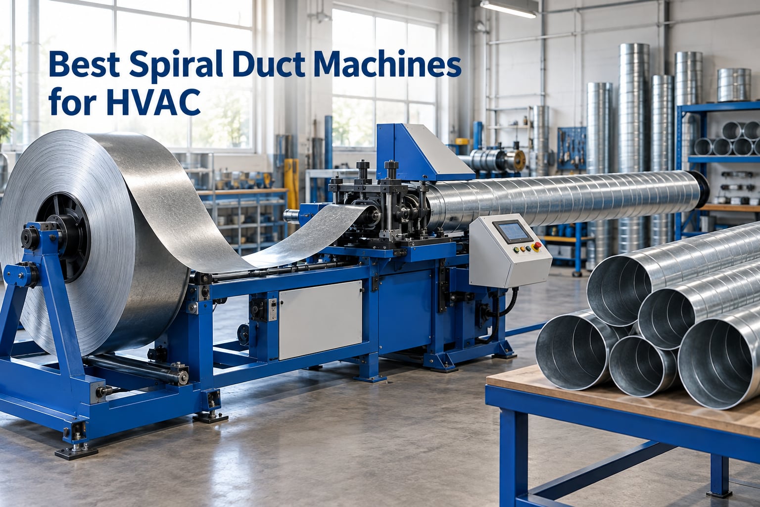 Best Spiral Duct Machines for HVAC