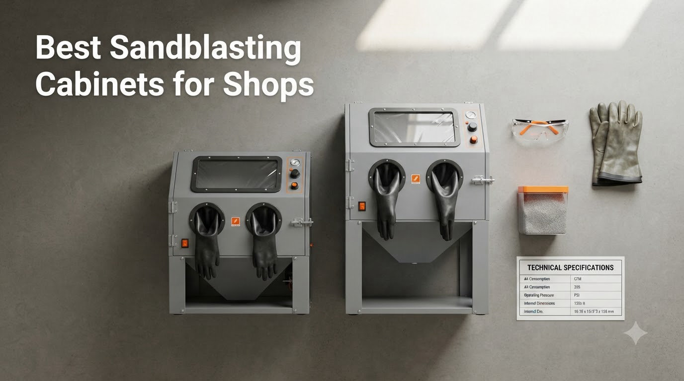 Best Sandblasting Cabinets for Shops