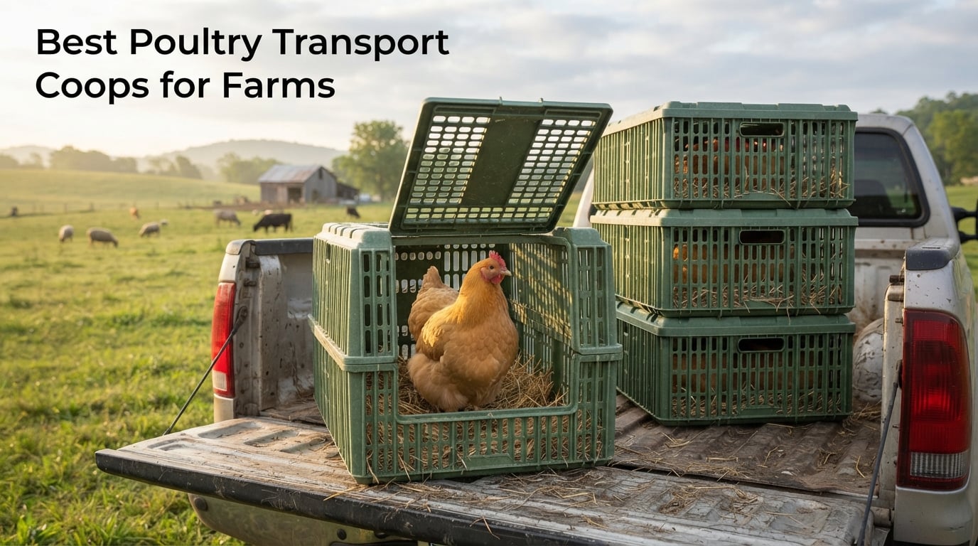 Best Poultry Transport Coops for Farms