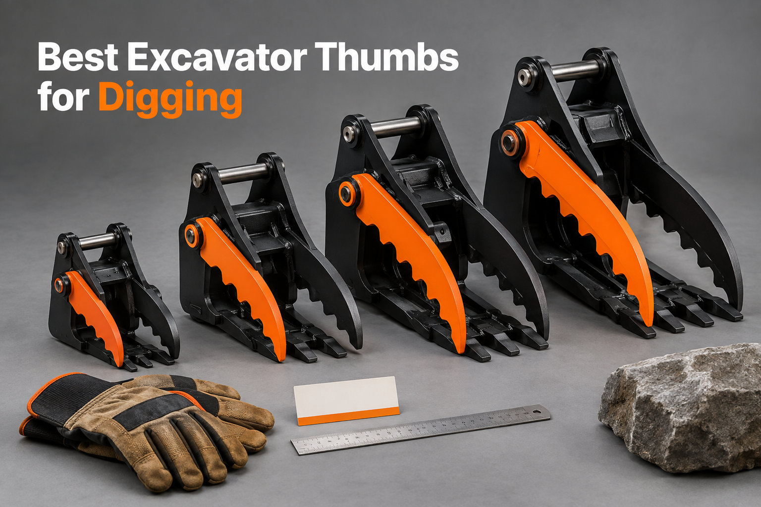 Best Excavator Thumbs for Digging