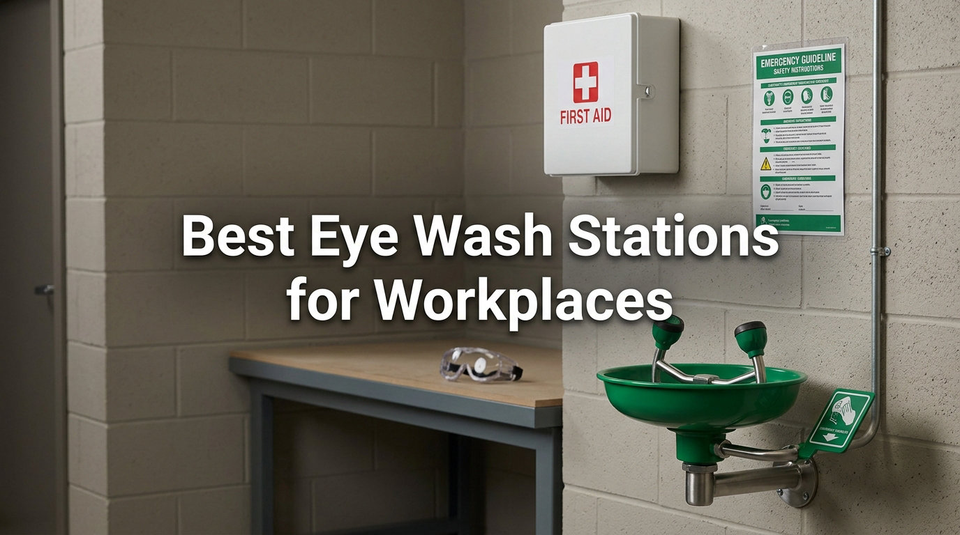 Best Eye Wash Stations for Workplaces