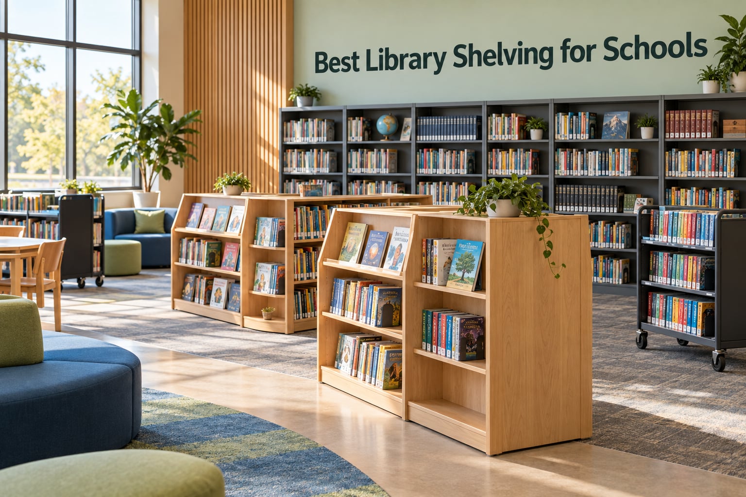 Best Library Shelving for Schools