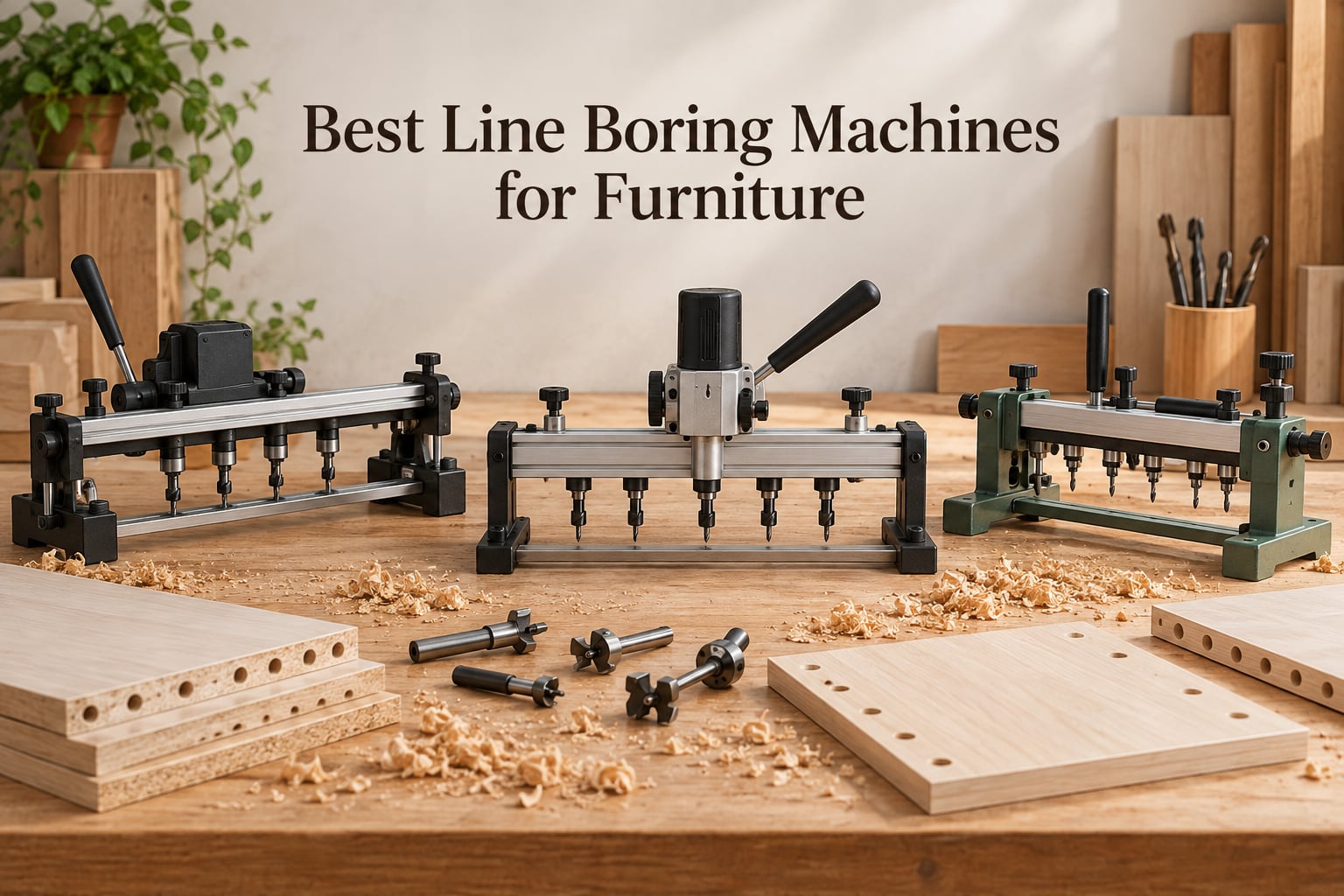 Best Line Boring Machines for Furniture