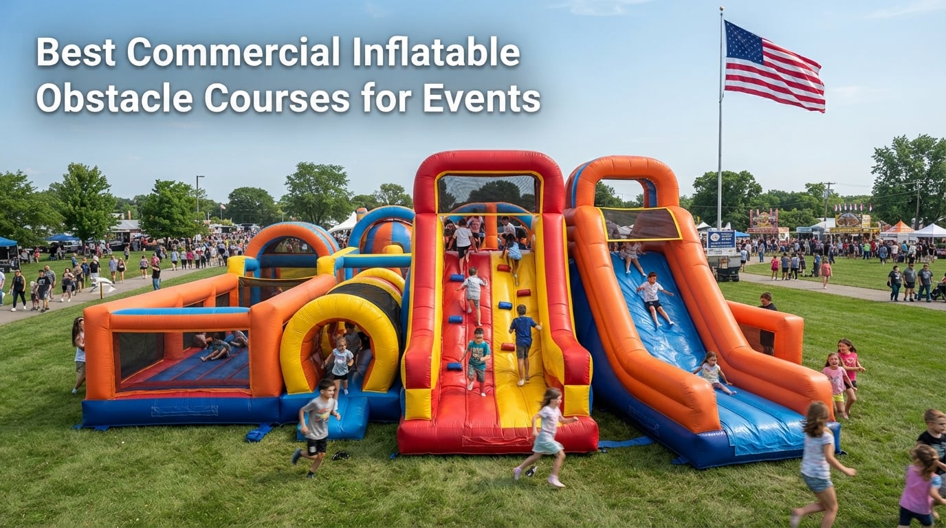 Best Commercial Inflatable Obstacle Courses for Events